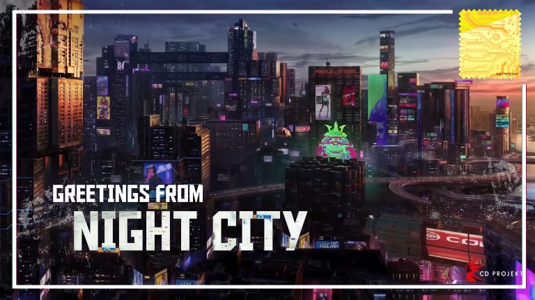 Cyberpunk 2077 ปล่อยตัวอย่าง Postcards from Night City